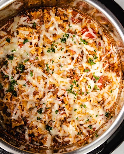 Instant Pot Lazy Lasagna