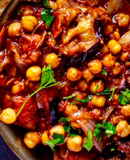 Eggplant ﻿”Mussaka’a”  مسقّعة باتنجان