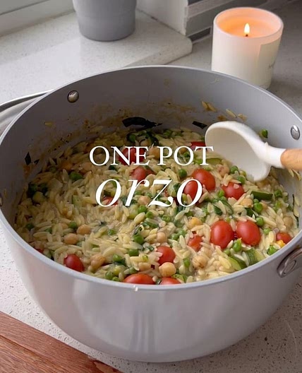 ONE-POT HEALTHY ORZO