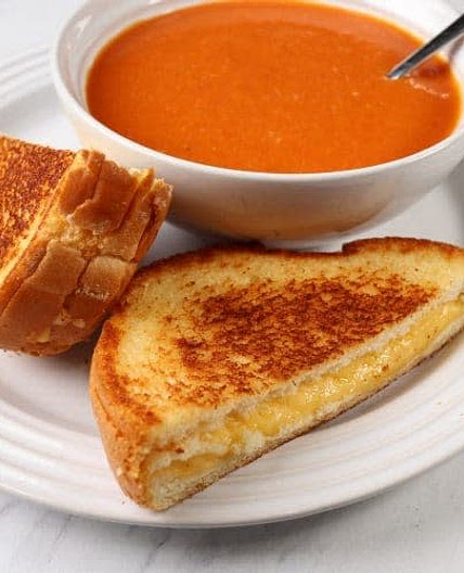 Grilled Cheese and Tomato Soup