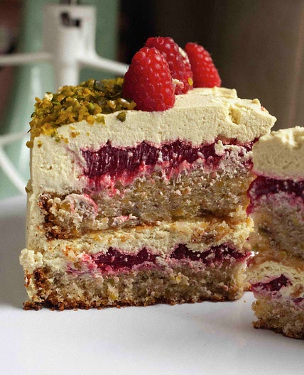 Malina pistać torta