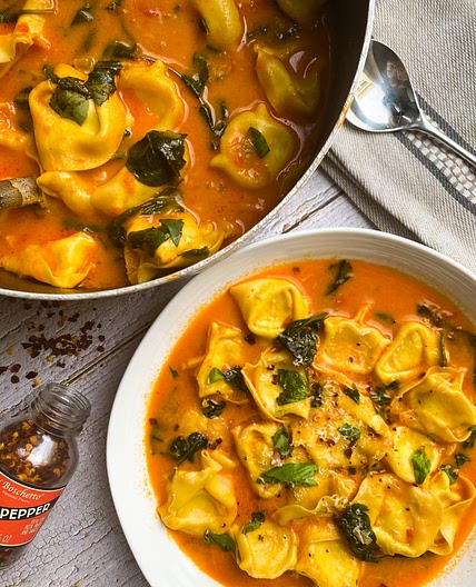 Tuscan Tortellini Soup