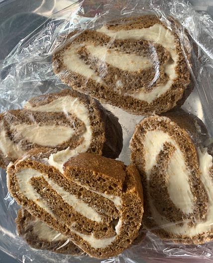 Cream Cheese Pumpkin Roll