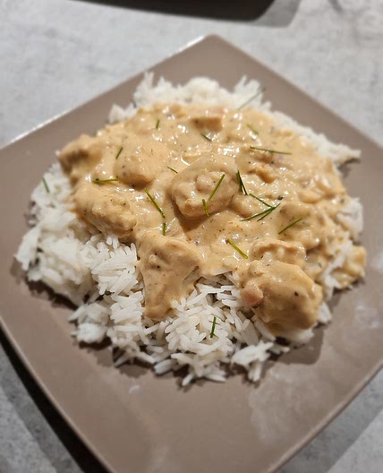 Poulet à la moutarde