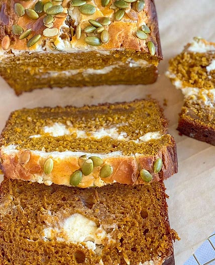 Cream cheese Pumpkin bread