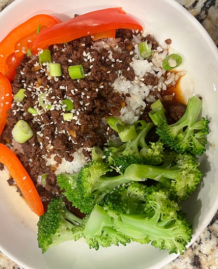 Easy Korean Ground Beef Bowl