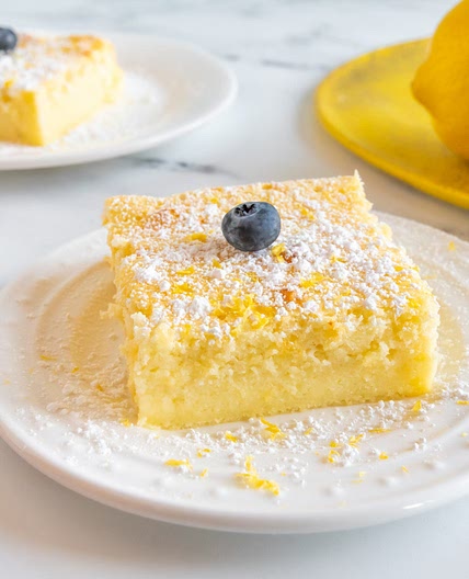This Magic Lemon Custard Cake Recipe Is Simply the Zest