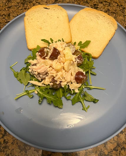 Kidney Friendly Tropical Chicken salad