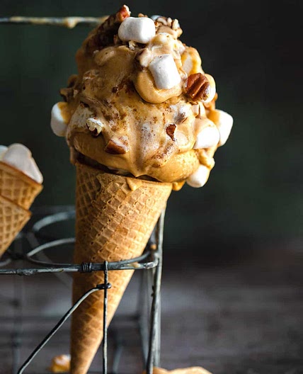 Homemade Sweet Potato Ice Cream