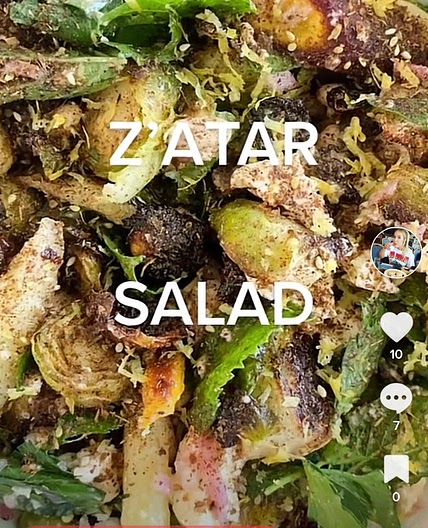 Z’atar Roasted Veg Salad