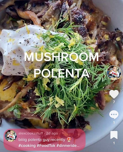 Mushroom Polenta