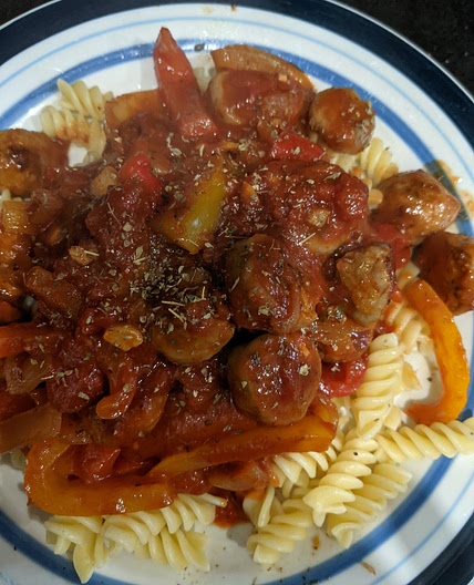 Italian Sausage and Pasta Dinner