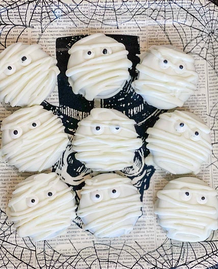Mummy cookies 