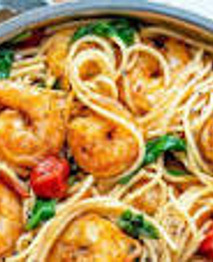Spaghetti Shrimp Pasta