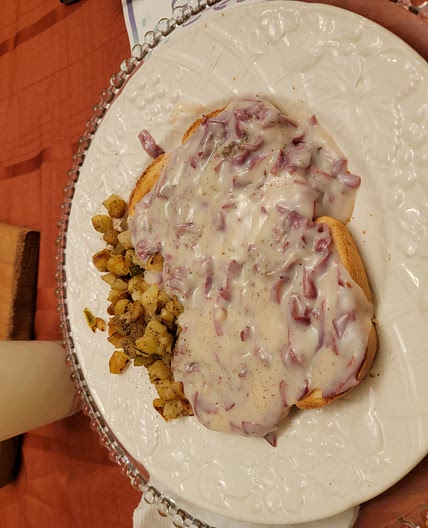 Creamed Chipped Beef on Toast