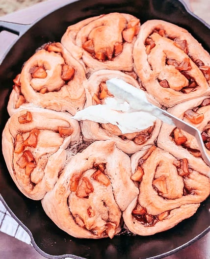 Chloe’s Apple Spice Cinnamon Rolls