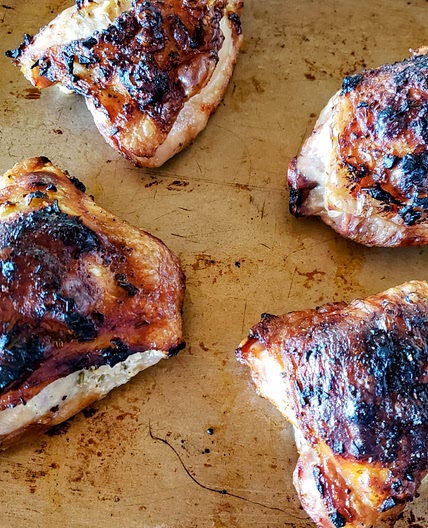 Mediterranean grilled chicken
