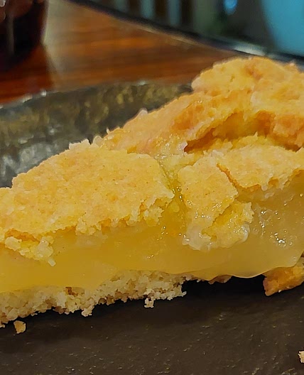 Crostata morbida con crema al limone