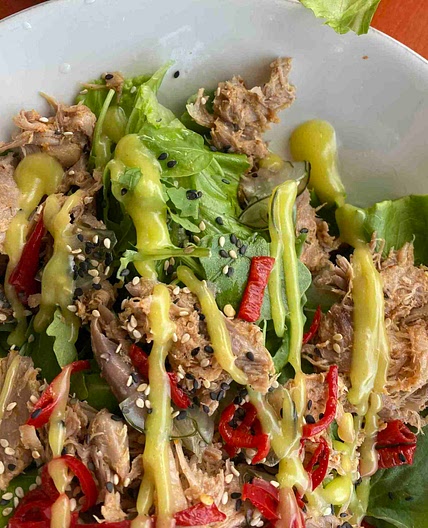 Salada de Pato Picante 
