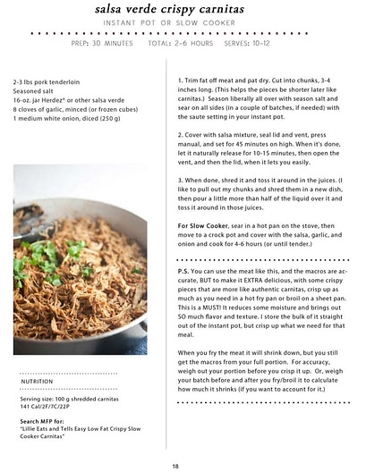 Salsa Verde Crispy Carnitas
