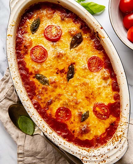 Speedy Mince Beef Gnocchi Bake