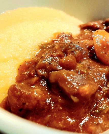 Pork cheek stew