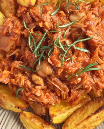 Pulled "Pork" and Potatoes