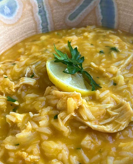Greek Lemon Soup 