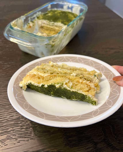 Easy eggless matcha tiramisu