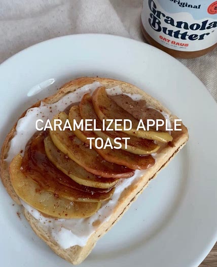 Caramelized Apple Toast