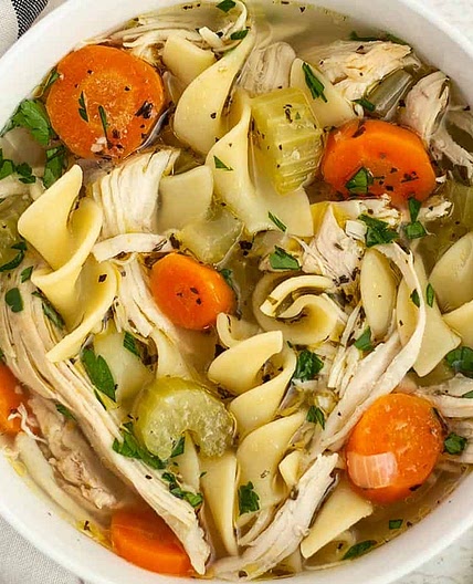 The Best Homemade Chicken Noodle Soup