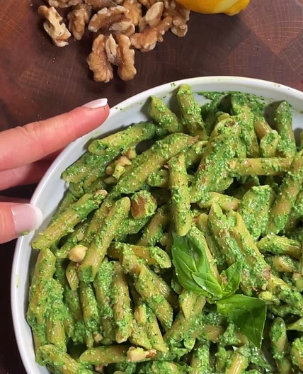 Super Greens Pesto Pasta