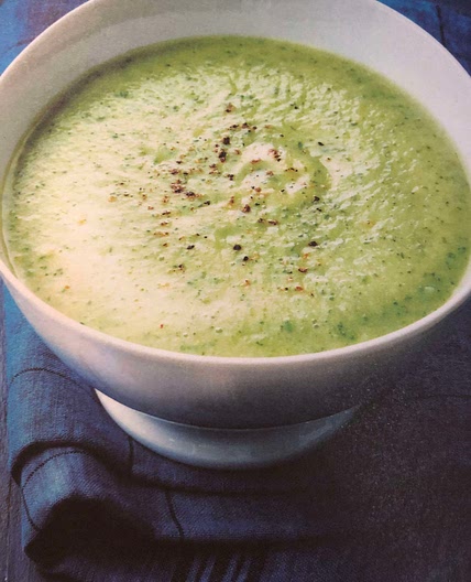 Crème de courgette au Brie