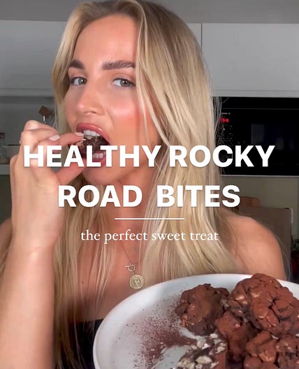Healthy Rocky Road Bites