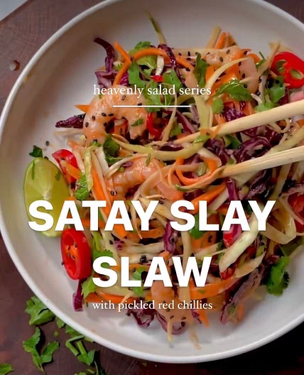 Satay Slay Slaw