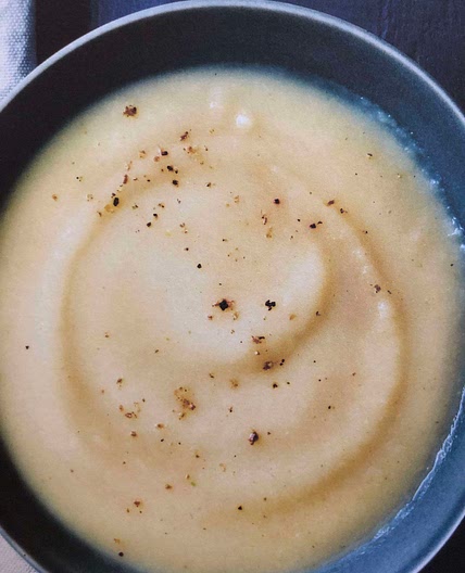 Crème de panais aux poires