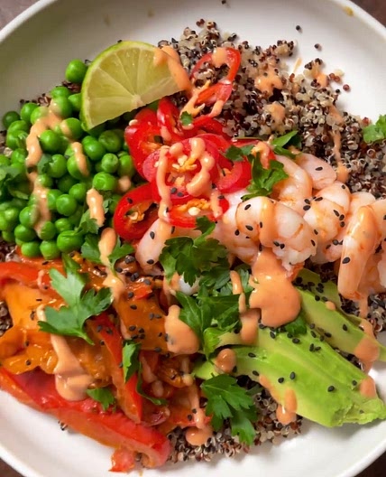 Easy Lunch Poke Bowl