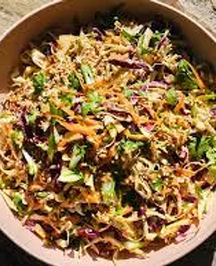 Sesame Chicken Coleslaw