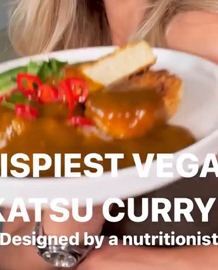 Crispiest Vegan Katsu Curry