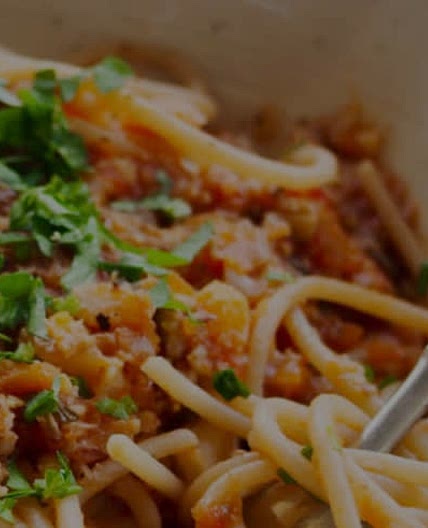 Cauliflower Bolognese
