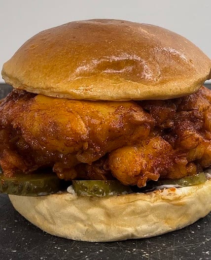 Nashville hot chicken sandwich
