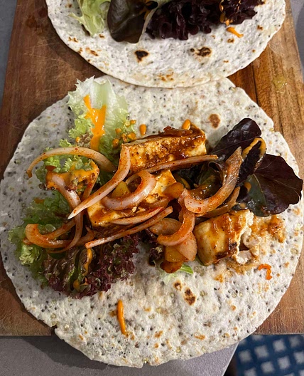 Sups Vegan Tofu wraps