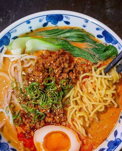 Quick tantanmen pork