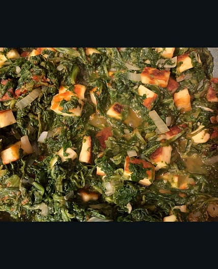 Sag Paneer 