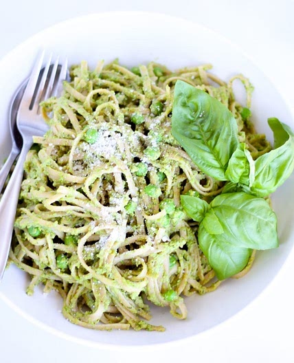 Pea Pesto Pasta