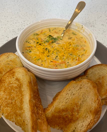 Broccoli cheddar soup