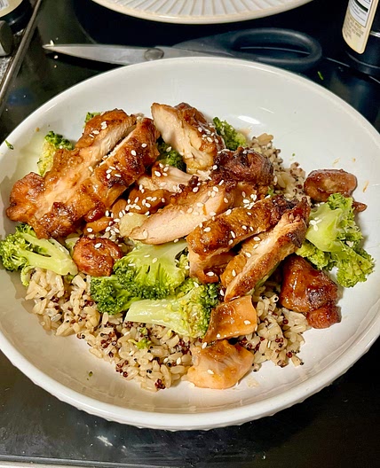 Easy Chicken Teriyaki Bowl