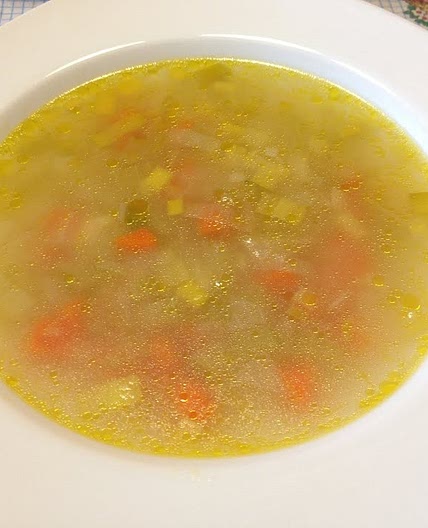 Caldo de verdura - sopa 