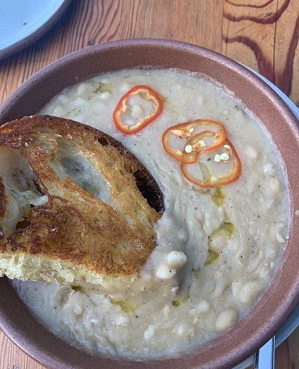 White bean soup