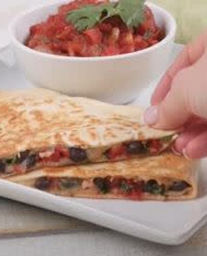 Black Bean Quesadilla